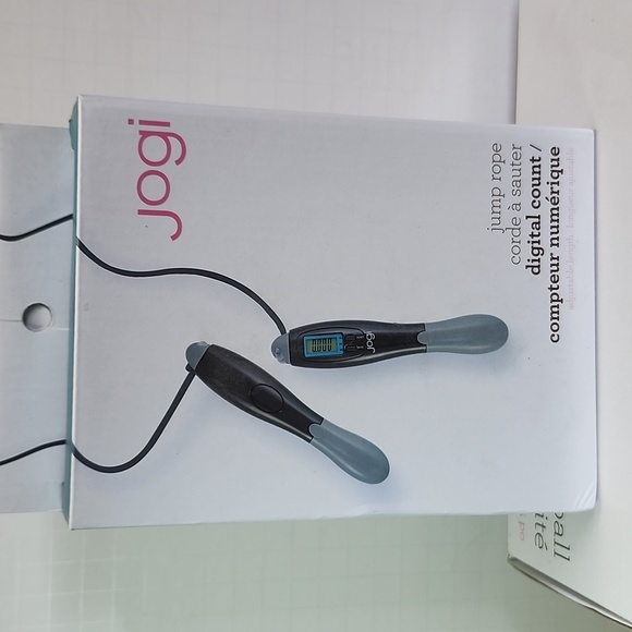 Jogi Exercise Set. Stability Ball and Jump Rope with Counter - Picture 2 of 8